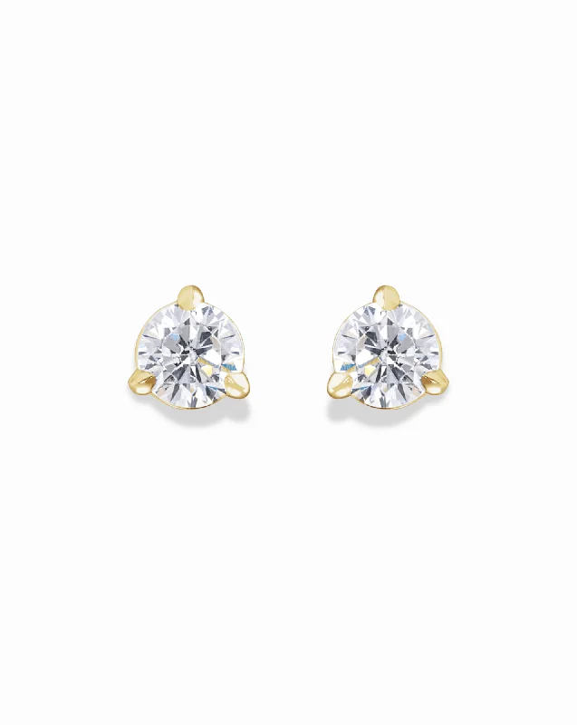 14k Diamond Stud Earrings