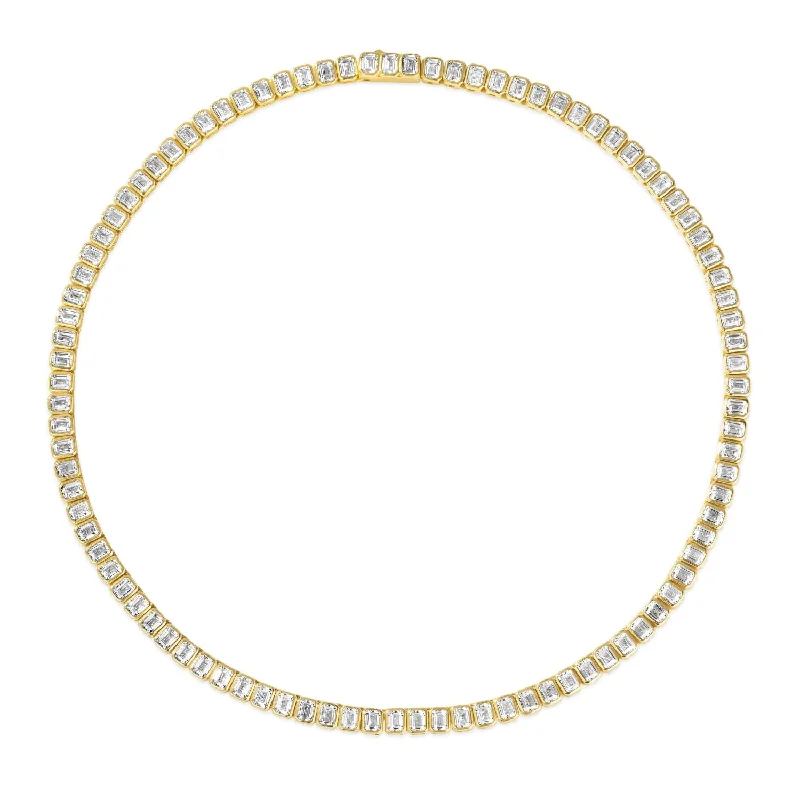 Brickell 40 Carat Eternity Necklace