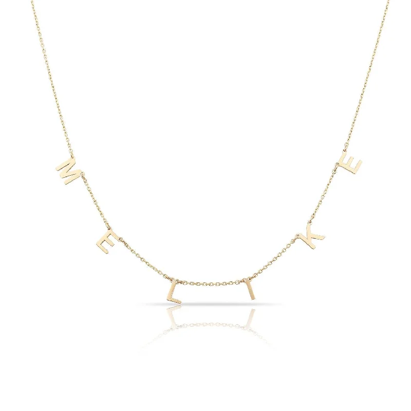 Gold 14K Name Necklace