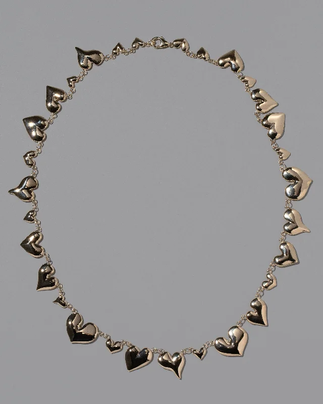 Thousand & One Night Heart Collar Necklace