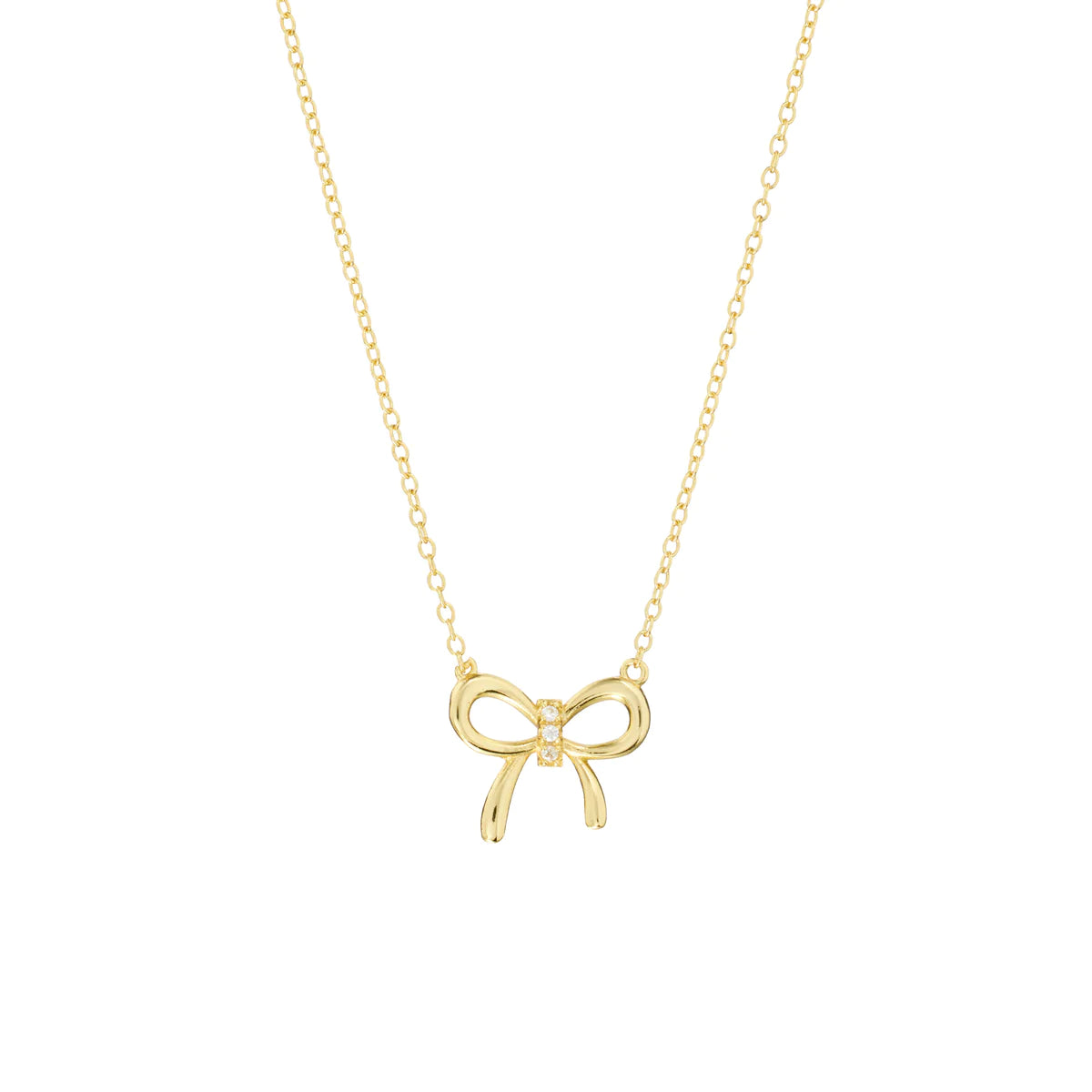 Bow Necklace