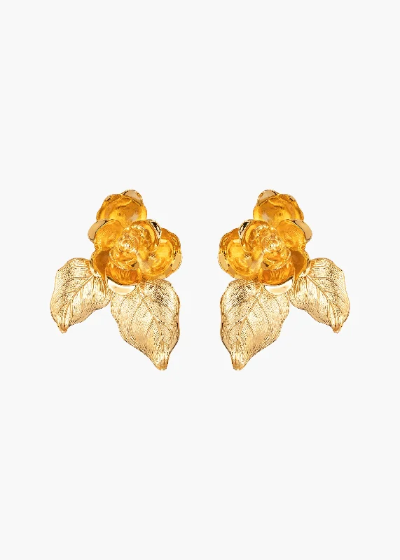 Rosalia Earrings -- Gold