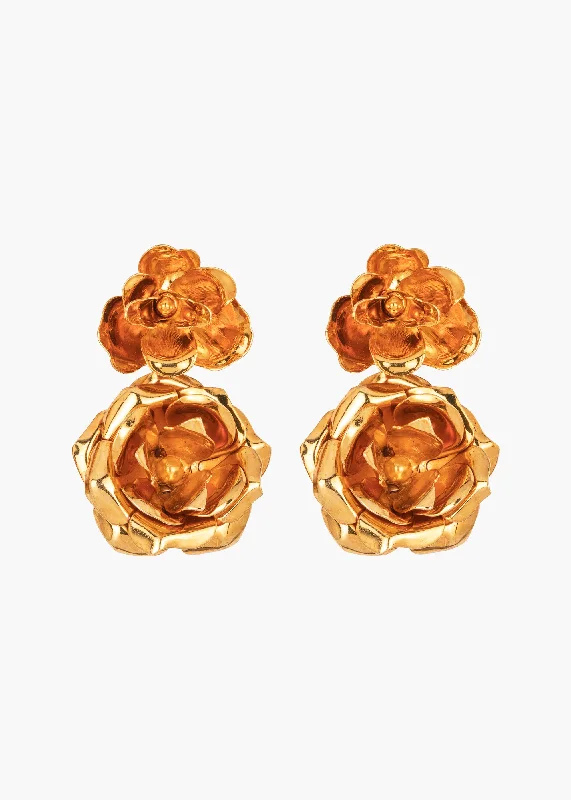 Rosie Earrings -- Gold