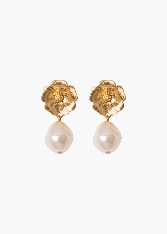 Luiza Earrings -- Gold