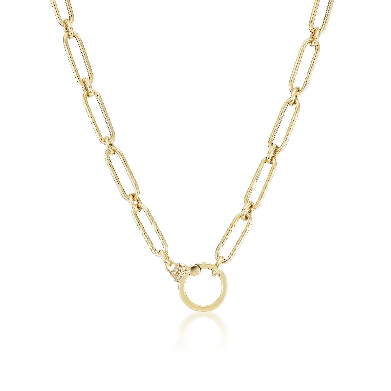 Oval Round Chain