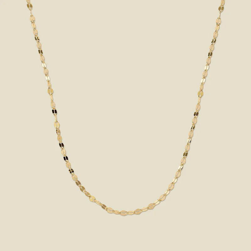 14k Mini Lace Chain