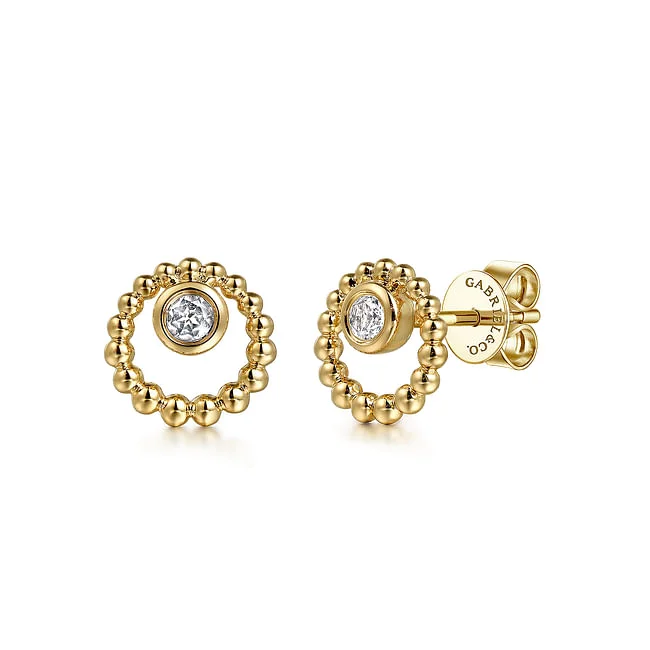 Gabriel & Co. Yellow Bujukan Earrings