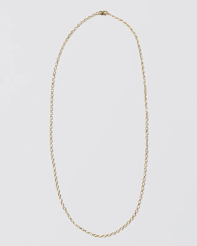 Open Oval Chain Necklace