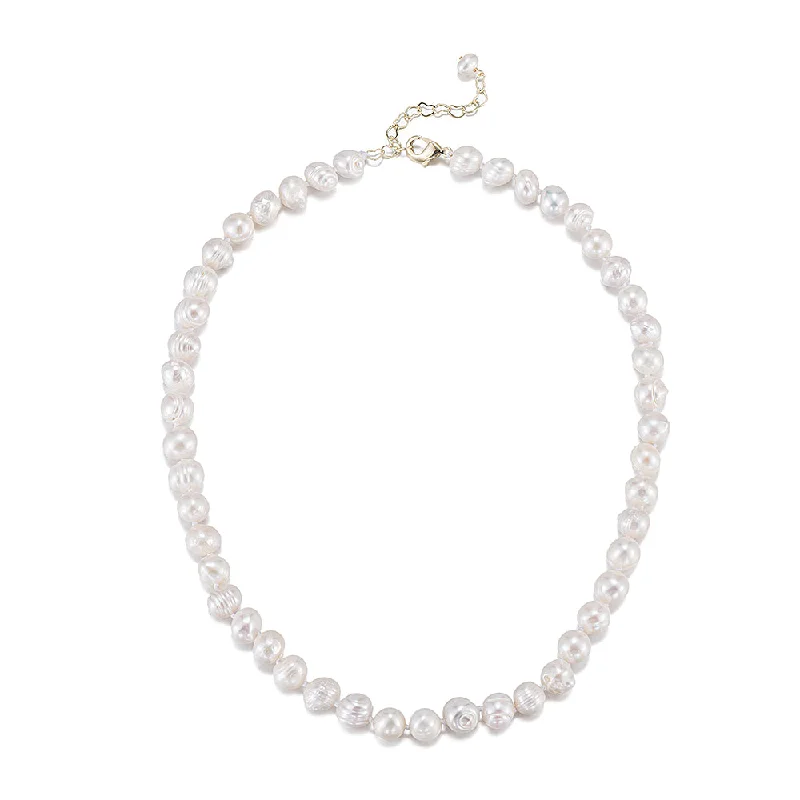 Natural Pearl Thin Necklace