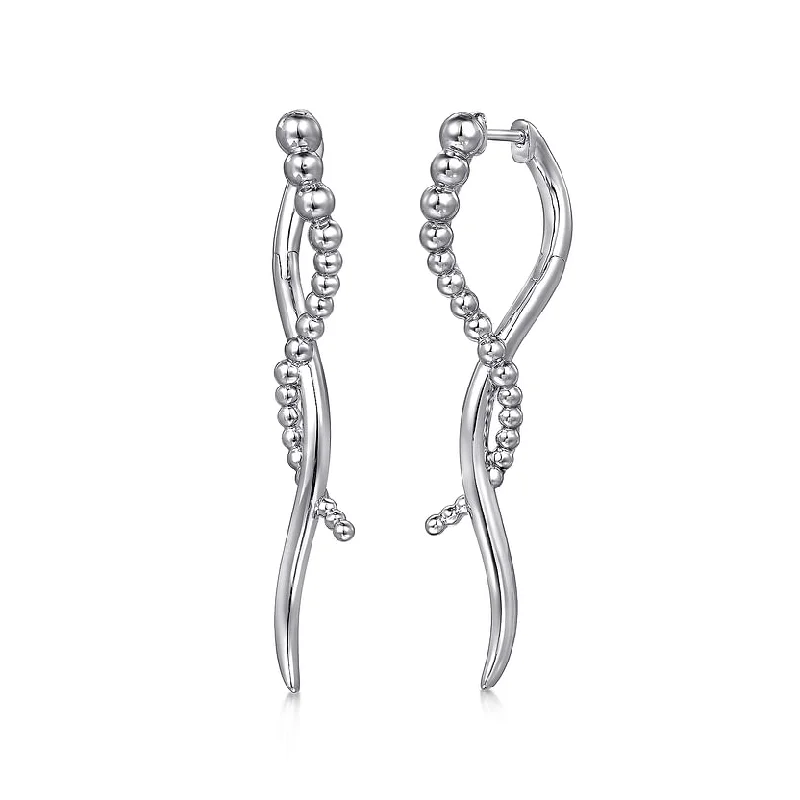 Gabriel & Co. Silver Bujukan Earrings