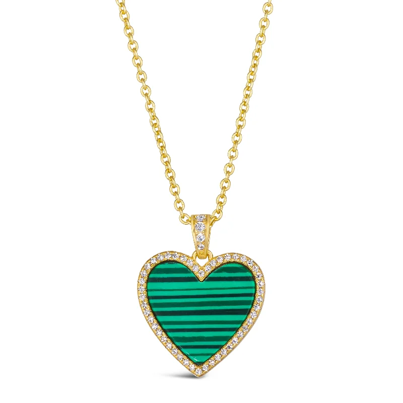 House of Cards 03 Malachite Necklace