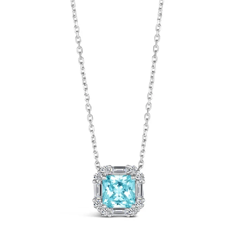 Solesta Aquamarine Necklace