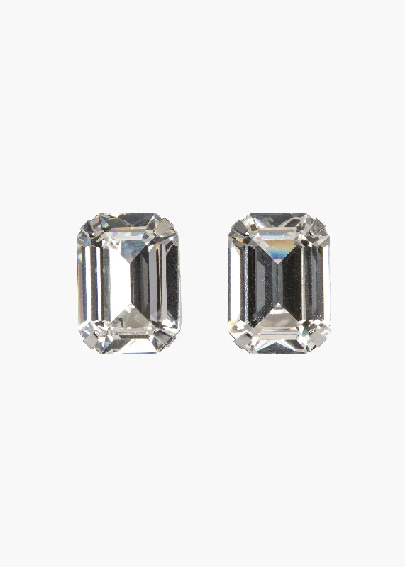 Shiloh Stud Earrings -- Crystal