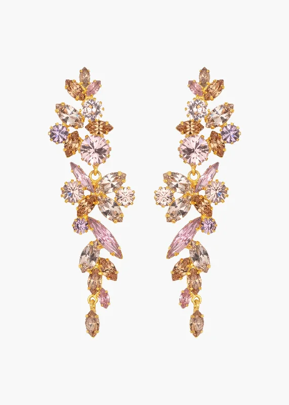 Vanessa Earrings -- Champagne