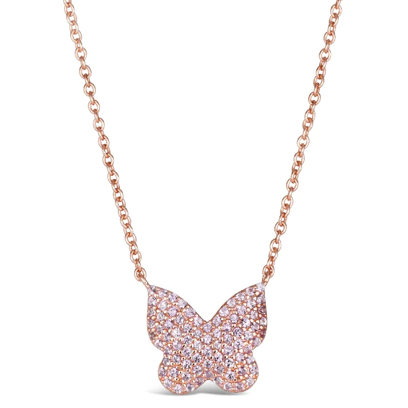 Olivia 77 Necklace Argyle Pink Rose