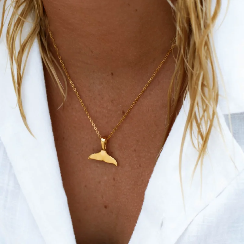 Whale Tail Necklace