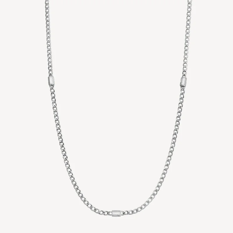 Chain Link Necklace in Stainless Steel