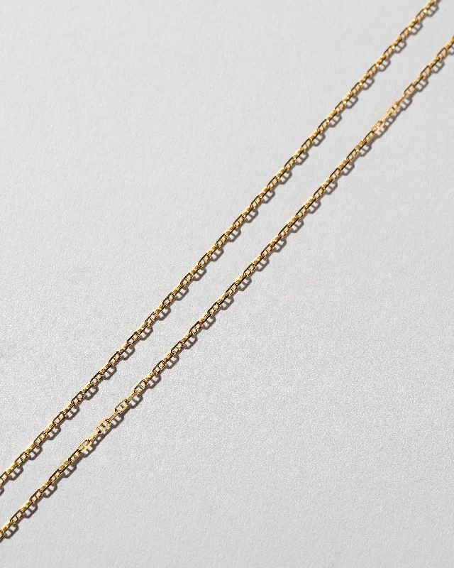 Petite Diamond Cut Chain Necklace