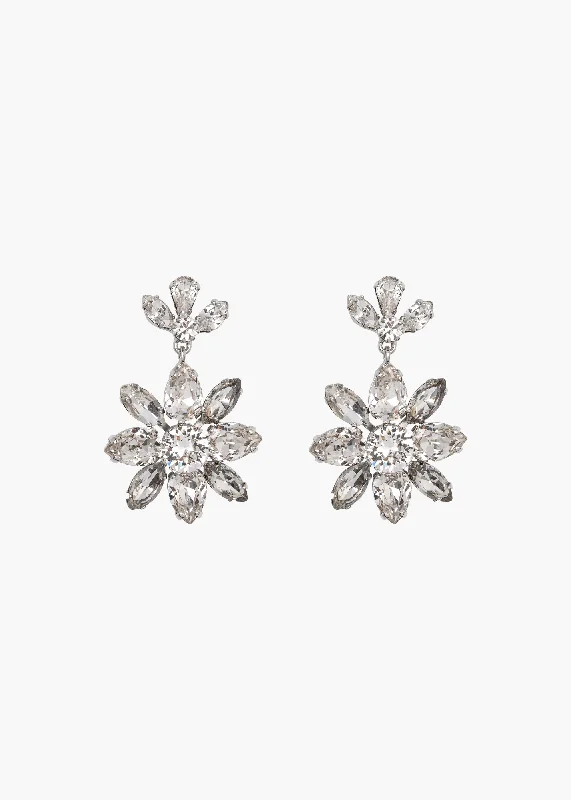 Vienna Earrings -- Crystal