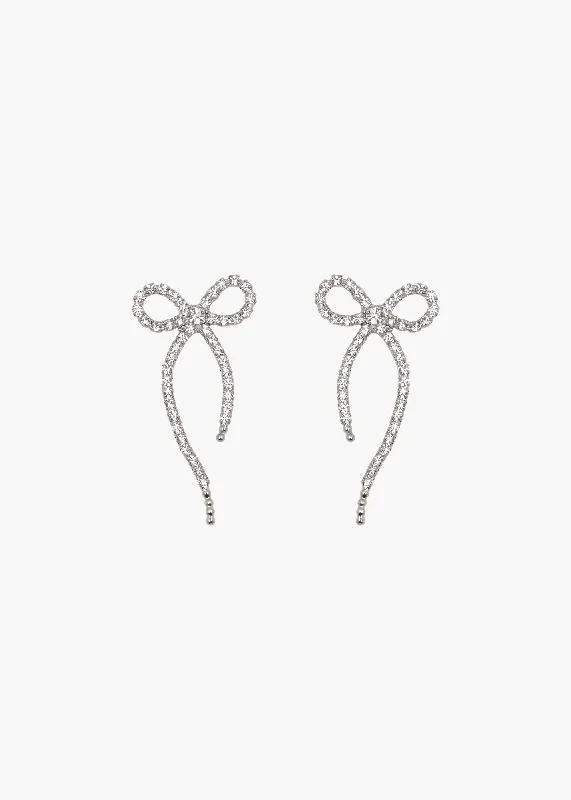 Marlena Earrings -- Crystal