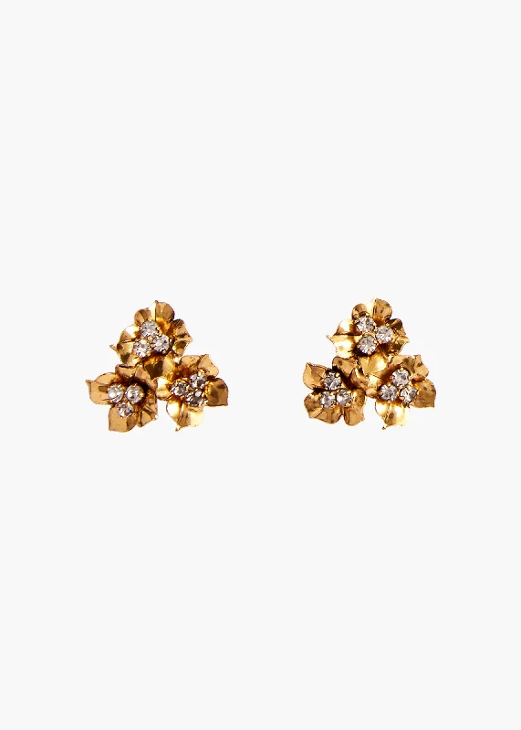 Maye Stud Earrings -- Gold