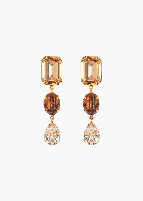 Aviva Earrings -- Golden