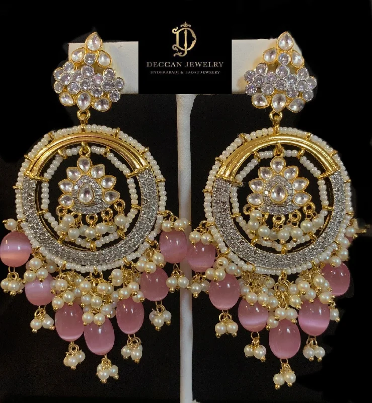 DER342 Amrah Cz earrings (READY TO SHIP )